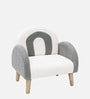 Cloud Kids Kids Sofa In White And Grey Colour