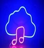 Cloud Music (W 12 x H 8) Acyrlic & Silicone LED Neon Light (Red)