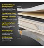 Cloud Spring Low-Motion Transfer 8 Inch Pocketed Spring & HD Foam Single Mattress