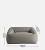 Cloud Velvet Kids Sofa In Ash Grey Colour