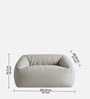 Cloud Velvet Kids Sofa In Beige Colour