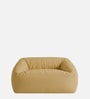 Cloud Velvet Kids Sofa In Yellow Colour