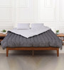 Grey Cotton 200 AC Room Double Bed Duvet Insert