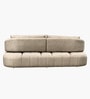CloudFlex Fabric Three Seater Sofa in Beige Colour