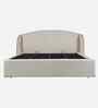 Cloudrest Queen Size Bed With Storage In Beige Colour Cloudrest Queen Size Bed With Storage In Beige Colour