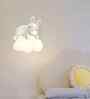 Cloudy Bunny Wall Light Resin Body Tri-Color LED Cute Decorative Wall Lamp for Kids Room Nursery