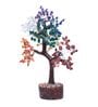 Cloudy Seven Chakra Wish Tree Stone Table Accent