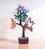 Cloudy Seven Chakra Wish Tree Stone Table Accent