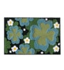 Green Clover Colorful Floral Bath Mat (40x60 CM)