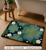 Green Clover Colorful Floral Bath Mat (40x60 CM)