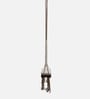 Clover Solid Wood Swing in Beige Colour
