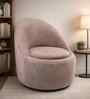 Clowd Nest 1 Seater Chair In Brown Boucle Color