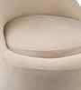 Clowd Nest 1 Seater Chair In Off White boucle Color