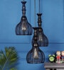 Aneston Black Iron Cluster Hanging Light