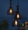 Aneston Black Iron Cluster Hanging Light