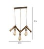Cluster Pvc Zigzag Hanging