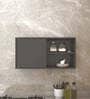 Cluster Wall Mount Kitchen Cabinet in Dark Grey Color