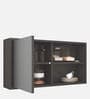 Cluster Wall Mount Kitchen Cabinet in Dark Grey Color