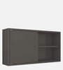 Cluster Wall Mount Kitchen Cabinet in Dark Grey Color