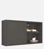 Cluster Wall Mount Kitchen Cabinet in Dark Grey Color