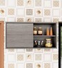 Cluster Wall Mount Kitchen Cabinet In Newton Wood Finish