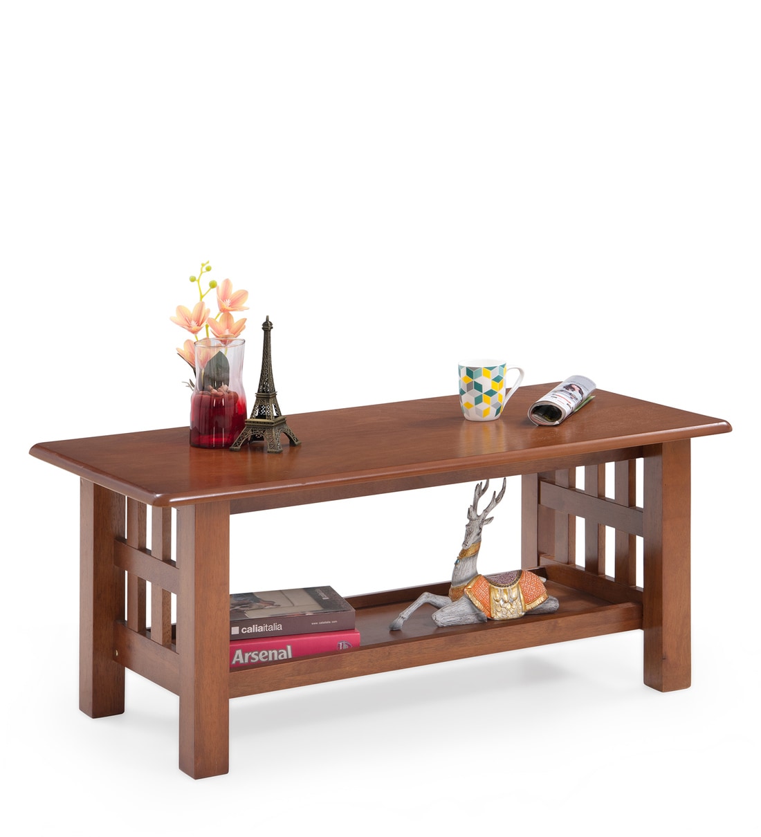 Buy Onyx Coffee Table in Oak Finish by Max Furn Online - Modern ...