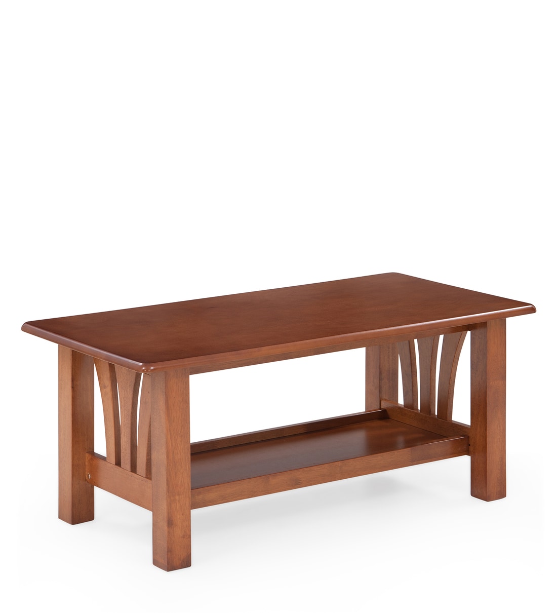 Buy Opal Coffee Table in Oak Finish by Max Furn Online - Modern ...