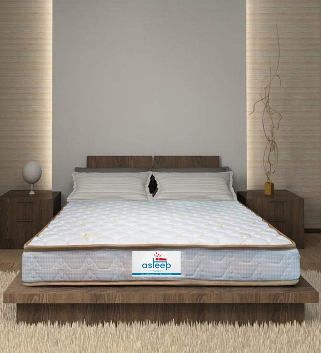 Buy Coir & Foam 5 Inches Single Mattress by Asleep Online Single