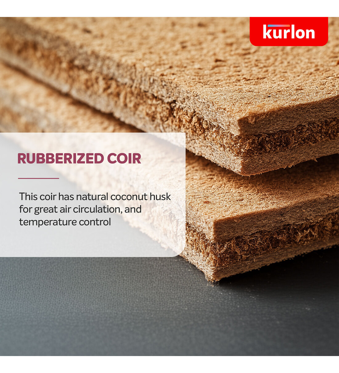 Buy Natural Coir Pad Inch Coir King Size Mattress at 100% OFF by