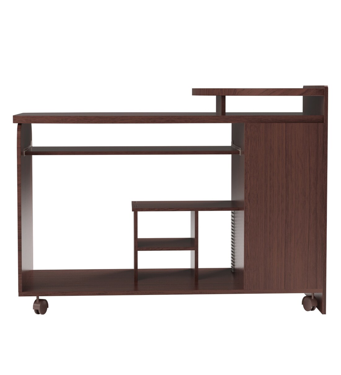 Buy Companion Computer Table in Walnut Finish by Godrej Interio Online Computer Tables