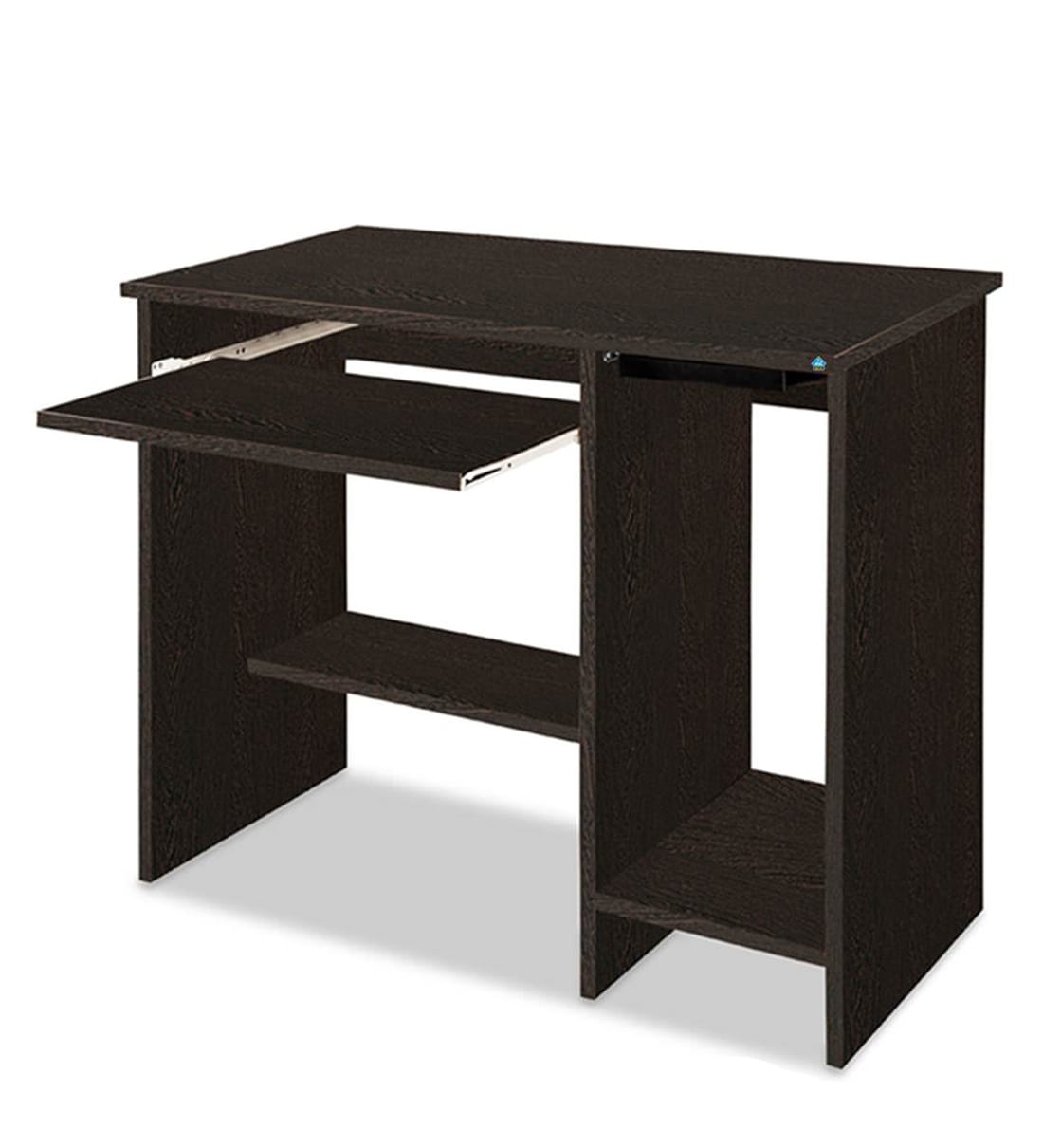 Buy Marvel Computer Table in Wenge Finish Online Computer Tables