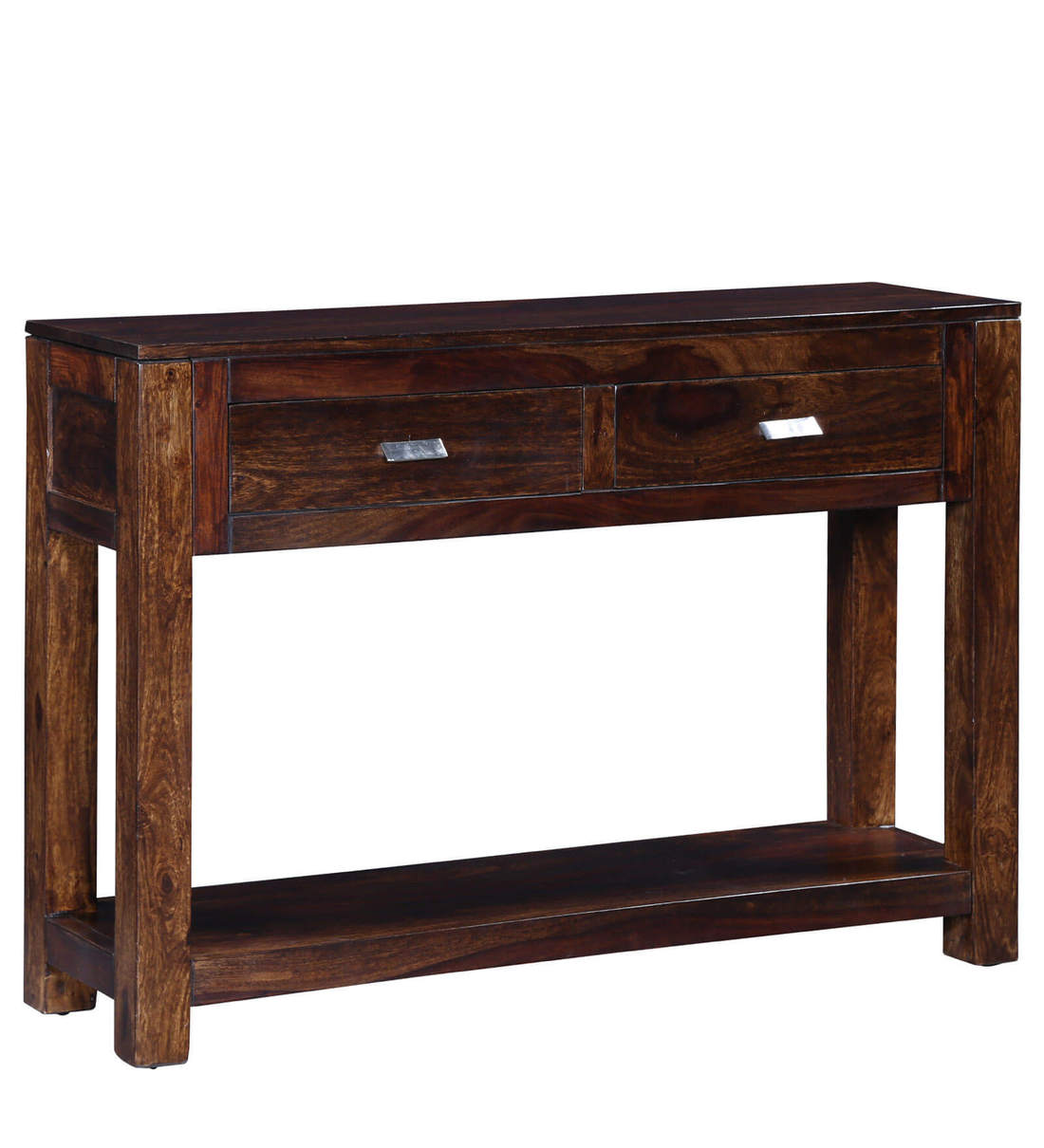 Buy Oriel Solid Wood Console Table In Provincial Teak Finish By