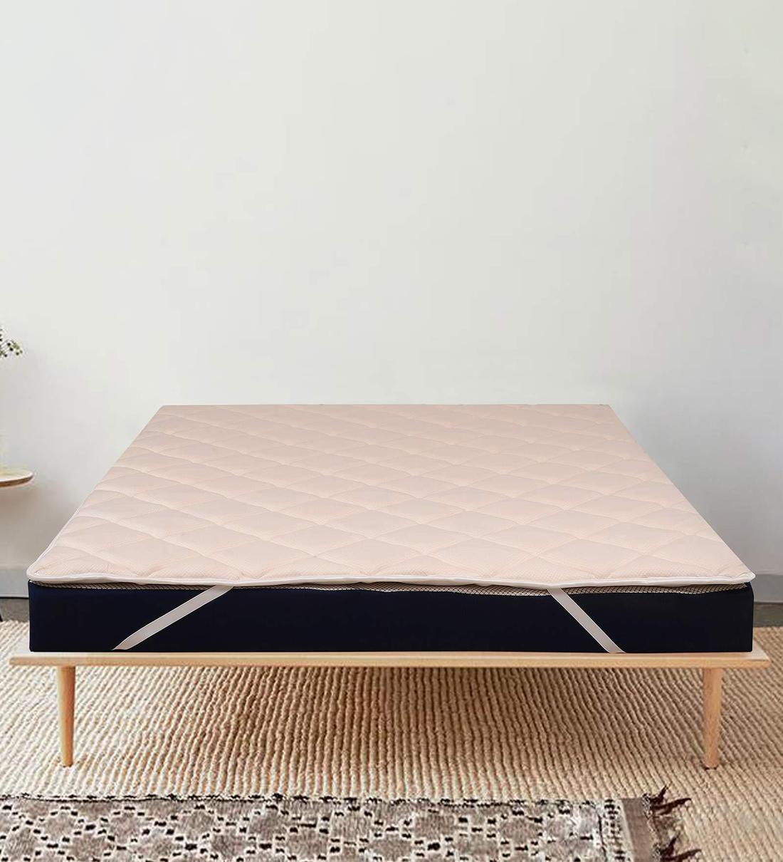 Buy Copper Infused Latex Q GEL Queen Size 75x60 1\ Thick Mattress