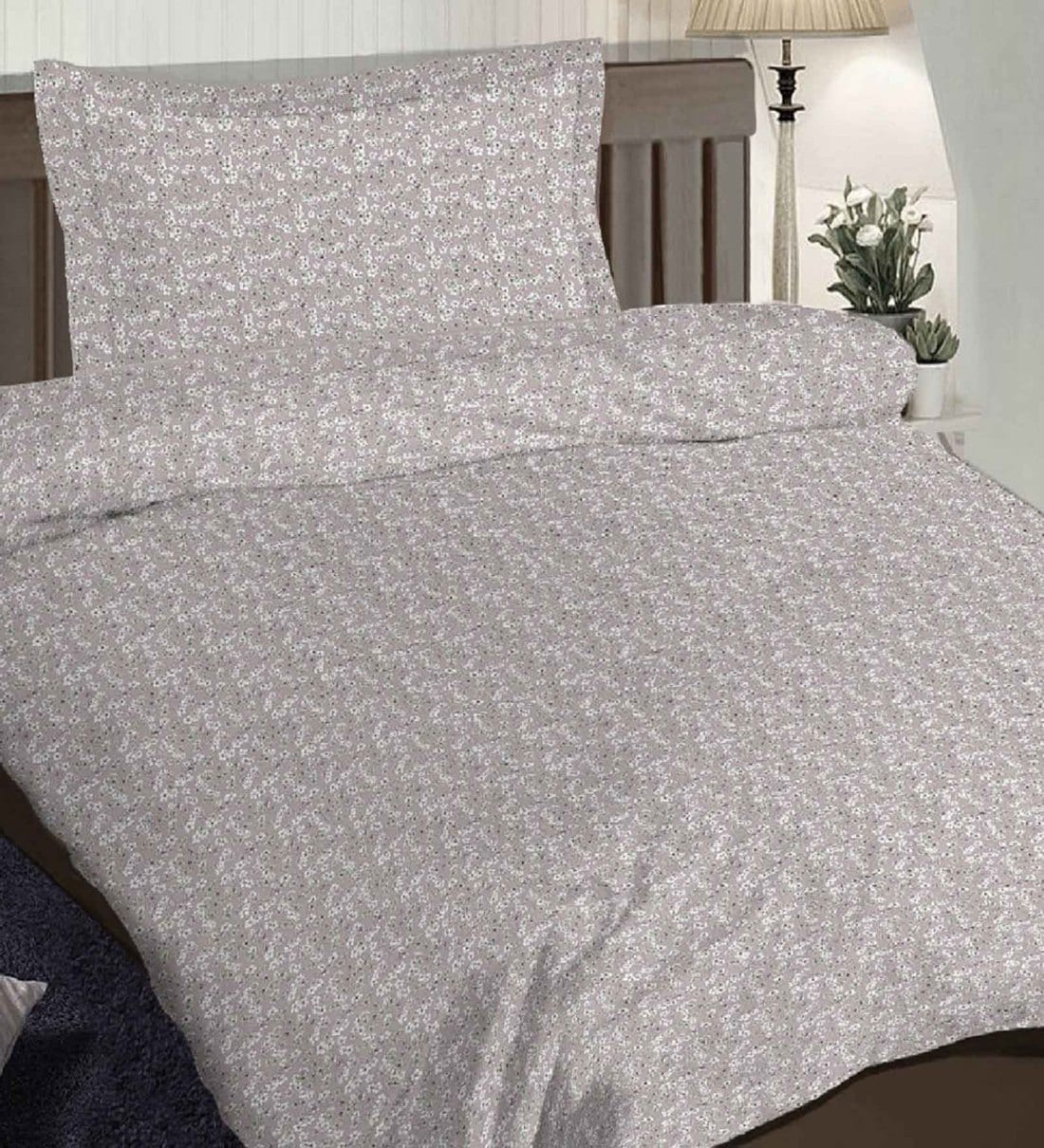 Buy Grey Floral 200 GSM Single Bed Dohar by Pizuna at 28 OFF by Pizuna