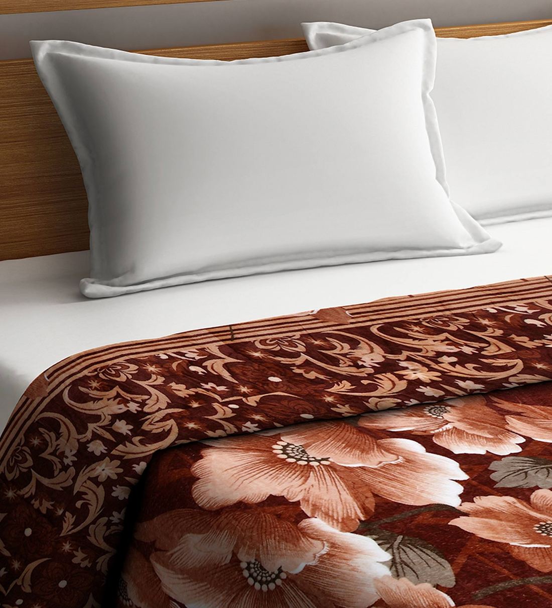 Buy Polyester 300 GSM Ac Room Double Bed Quilt By Klotthe Online