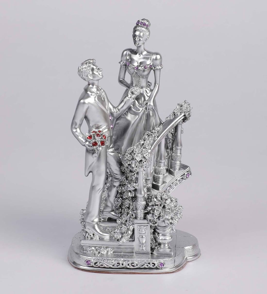 Buy Couple Statue Gift, Showpiece for Gifting by Ethnic Karigari Online -  Human Figurines - Human Figurines - Home Decor - Pepperfry Product