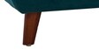 Colorado Velvet 3 Seater Sofa in Bottle Green Colour
