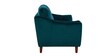 Colorado Velvet 3 Seater Sofa in Bottle Green Colour