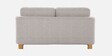 Columbia Fabric 2 Seater Sofa in Grey Colour