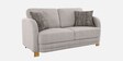 Columbia Fabric 2 Seater Sofa in Grey Colour