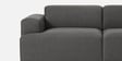 Comfort Haven 2 Seater Sofa In Dark Grey Color