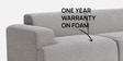 Comfort Haven 2 Seater Sofa In Dark Grey Color
