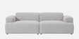 Comfort Haven 2 Seater Sofa In Grey Color