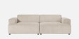 Comfort Haven Fabric 2 Seater Sofa In Beige Colour