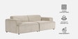 Comfort Haven Fabric 2 Seater Sofa In Beige Colour