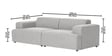 Comfort Haven Fabric 2 Seater Sofa In Grey Colour