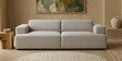 Comfort Haven Fabric 2 Seater Sofa In Grey Colour