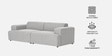 Comfort Haven Fabric 2 Seater Sofa In Grey Colour