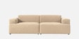 Comfort Haven Fabric 2 Seater Sofa In Mouse Grey Colour