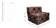 Comfort Trifold Sofa cum Bed in Multicolor